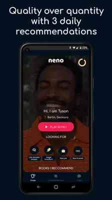Neno - Meet like minded professionals android App screenshot 4