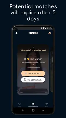 Neno - Meet like minded professionals android App screenshot 5